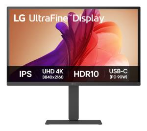 USB-c Monitor - 27u730a-b - 27in - 3840 X 2160 (4k Uhd) - 5ms - IPS 16:9 - Black