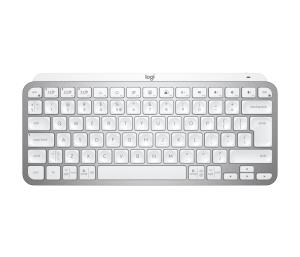MX Keys Mini For Business - Wireless Keyboard - Pale Gray - Qwerty US/Int'l