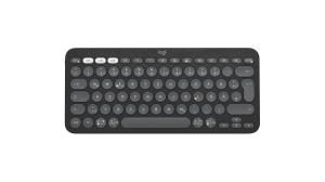 Pebble Keys 2 K380s - Compact Bluetooth Keyboard - Tonal Graphite - Qwertz German