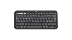 Pebble Keys 2 K380s - Compact Bluetooth Keyboard - Tonal Graphite - Qwerty It