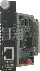 C-1110-sfp Media Converter10/100/1000 To 100/1000b-x Sfp Slot