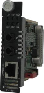 C-110-s2st120 Media Converter10/100b-tx-100b-zx 2st 1550nm 20km