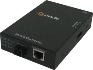 S-1110-s1sc10u-xt 10/100/1000base-t Rj45  10km Sm 2sc Stdaln