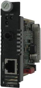 C-100-s1st20d Media Converter100baset Sm Bidi 1550/1310nm 20k