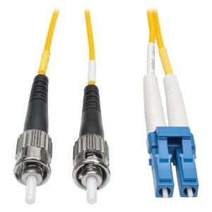 TRIPP LITE Duplex Singlemode 8.3/125 Fiber Patch Cable (LC/ST) 15M (50-ft.)