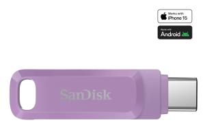 SanDisk Ultra Dual Drive Go - 1TB USB Stick - USB-C / USB-A - Purple