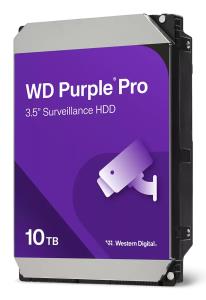 Hard Drive - Wd Purple Pro WD102PURP - 10TB - SATA 6Gb/s - 3.5in  - 7200rpm
