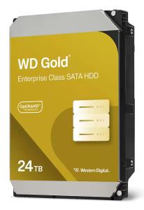 Hard Drive - WD Gold WD241KRYZ - 24TB - SATA 6Gb/s - 3.5in - 7200rpm - 512MB Buffer