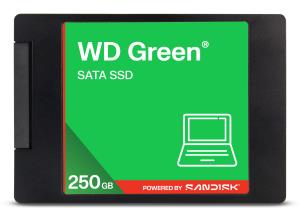 SSD - WD Green - 250GB - SATA 6Gb/s - 2.5in/7mm cased