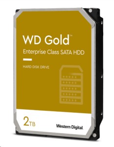 Hard Drive - WD Gold WD2000FRYZ - 2TB - SATA 6Gb/s - 3.5in - 7200rpm -128MB Buffer
