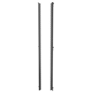 42UX600MM WIDE 19 SERVER RAILS SQUARE HOLE BL