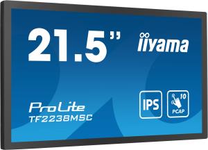 Touch Monitor - ProLite TF2238MSC-B1 - 22in - 1920x1080 (FHD) - Black