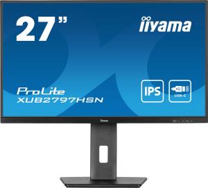 Desktop USB-C Monitor - ProLite XUB2797HSN-B2 - 27in - 1920x1080 (FHD) - Black