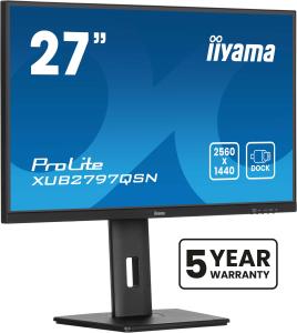Desktop USB-C Monitor - ProLite XUB2797QSN-B2 - 27in - 2560x1440 (WQHD) - Black