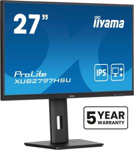 Desktop Monitor - ProLite XUB2797HSU-B2 - 27in - 1920x1080 (FHD) - Black