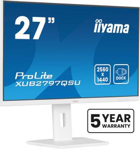 Desktop Monitor - ProLite XUB2797QSU-W2 - 27in - 2560x1440 (WQHD) - White