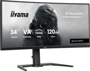 Desktop Monitor - G-MASTER GCB3482WQSU-B1 - 34in - 3440x1440 (UWQHD) - Black