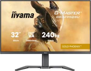 Desktop Monitor - G-MASTER GB3295QSU-B1 - 32in - 2560x1440 (WQHD) - Black