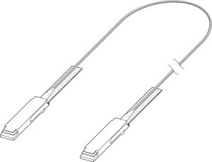 3m Qsfp+ Active Optical Cable 40 Gbe