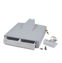 Sv43 Primary Double Drawer For LCD Carts (grey/white)