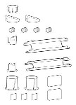 Accessory - Spare Parts Kit Lx Pro Wall Mount Skus - Matte Black