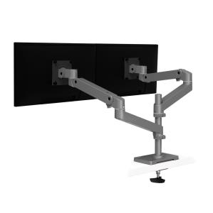 LX Pro Dual Stacking Arm, Grommet Mount - Dark Grey