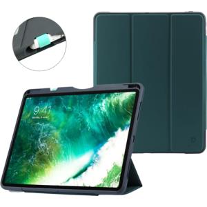 Rugged Flip Case 12.9in Green For iPad Pro (3/ 4/ 5 Gen.)