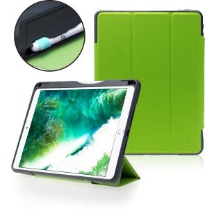 Rugged Flip Case 10.2in Green For iPad (7/ 8/ 9 Gen.)