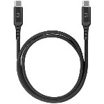 Charging Cable Nylon - USB-c To USB-c - Black - 1m