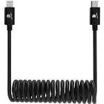 Spiral Charging Cable - USB C To Lightning - 0.8m Retail Pack
