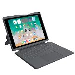 Smart Rugged Touch Plus Keyboard Case - 10.2in - For iPad 7/8/9 Gen - Qwerty Uk