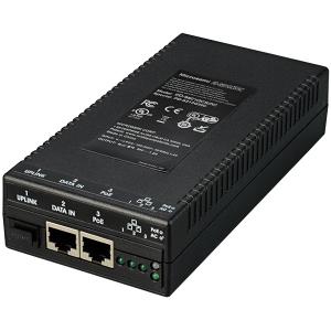 1 port 60W IEEE 802.3bt Type-3 PoE media converter EU power cord