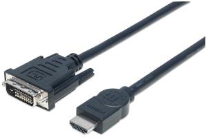 Monitor Cable HDMI/DVI DVI-d Dual Link M/m 3m