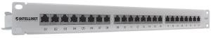 Patch Panel - 24 Port - CAT6 - Shielded - Grey