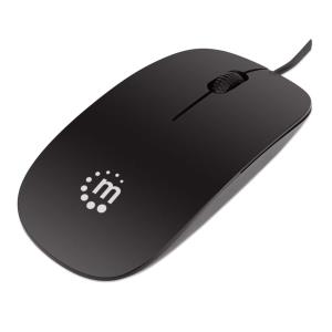 Optical Mouse Silhouette Black