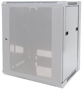 Wallmount Cabinet - 19in - 15U - Flatpack - Grey (711944)