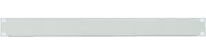 Blank Panel - 19in - 1U - Metal -  Grey