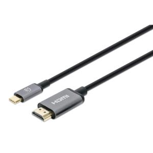 USB-C to HDMI Adapter Cable 4K/60HZ Male/Male 1m Black