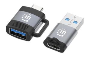 USB-C to USB-A & USB-A to USB-C Adapters - 2-Piece Set