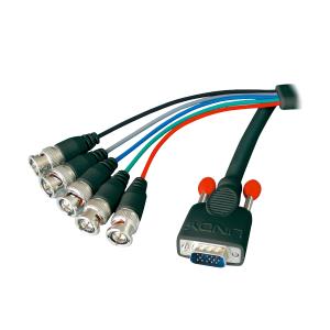 Cable Vga  - Premium Svga - 5 X Bnc Monitor (15hdm/5xbnc) - 1.8m