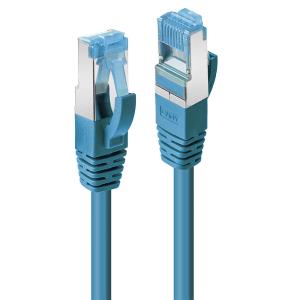 Patch Cable - CAT6a - S/ftp Pimf Lsoh -  Blue - 1m