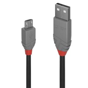 Cable - USB2.0 Type A To Micro-b - 2m - Anthra Line