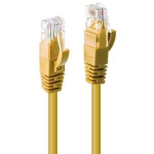 Network Patch Cable - CAT6 - U/utp - Snagless - Gigabit Yellow - 10m