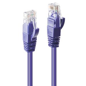 Network Patch Cable - CAT6 - U/utp - Snagless - Gigabit Purple - 3m