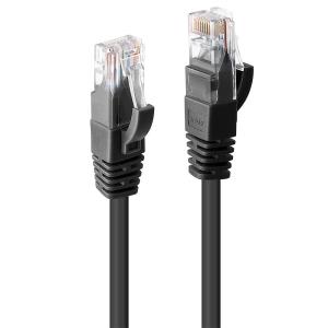 Network Patch Cable - CAT6 - U/utp - Snagless - Gigabit Black - 20m