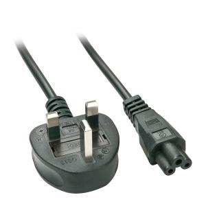 Mains Plug To Iec C5 2m Uk
