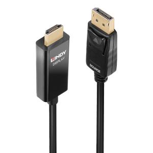 Cable - Active DisplayPort - Hdmi - Black - 50cm With Hdr