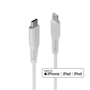 Cable - USB-c - Lightning - 1m - White
