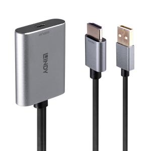 Hdmi To USB Type C Converter With USB Power
