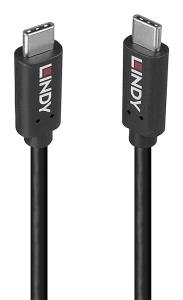 Cable - USB-c - USB-c - 1m 20gbps Grs - Black